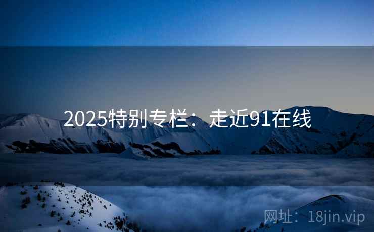 2025特别专栏：走近91在线  第2张
