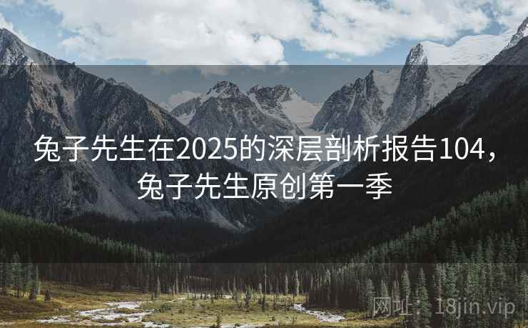 兔子先生在2025的深层剖析报告104，兔子先生原创第一季