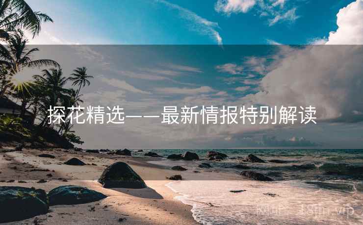 探花精选——最新情报特别解读