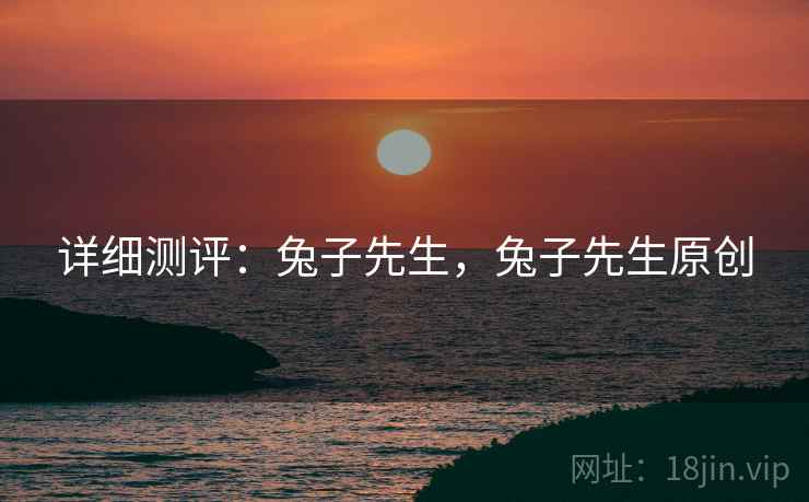 详细测评：兔子先生，兔子先生原创  第1张
