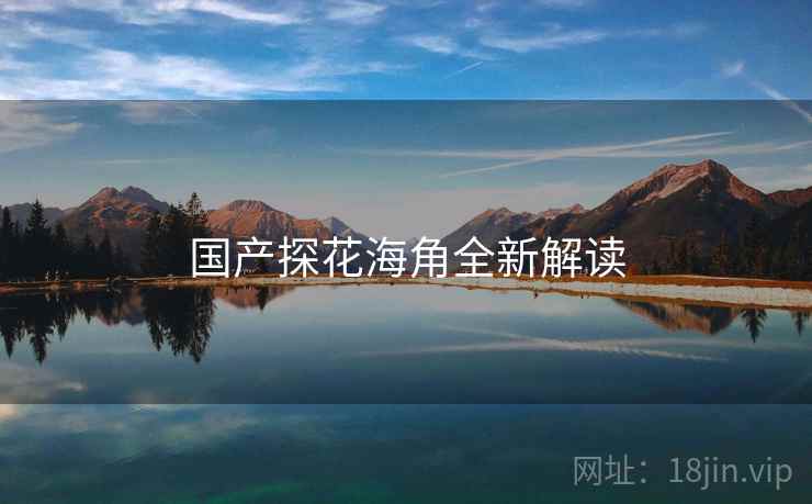 国产探花海角全新解读