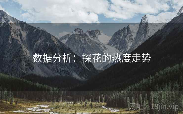 数据分析：探花的热度走势