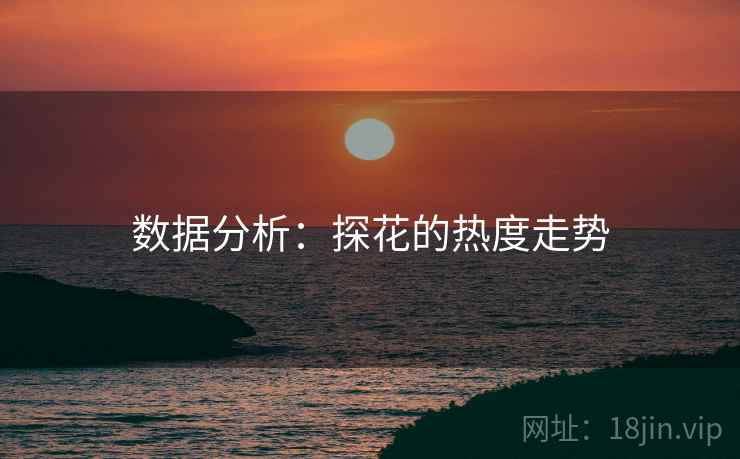 数据分析：探花的热度走势